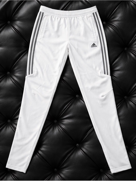 adidas Pants - NWT White Track Pants with Black Stripes size Med.‎ Accepting Offers